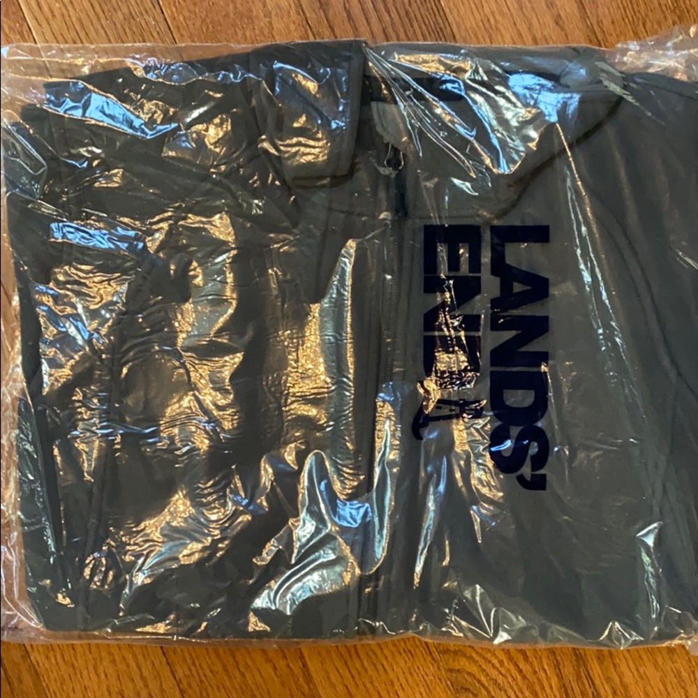 Lands end fleece vest